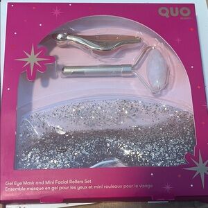 Silver Facial Roller Set